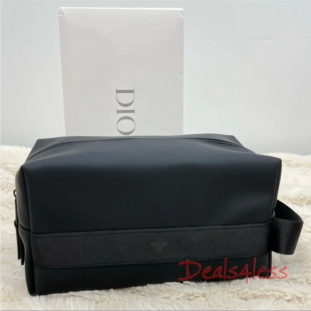 Dior Pouch Cosmetic Bag Toiletry Case Travel Dop Kitt Shaving Bag NEW in box